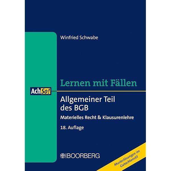 Lernen mit Fällen Staatsrecht II Staatsrecht II: Grundrechte und die Verfassungsbeschwerde